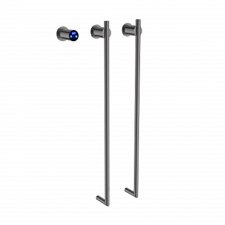 Рондо П2 350х760 электро Полотенцесушитель TERMINUS Оружейная сталь Ступино - фото 1 Рондо П2 350х760 электро Полотенцесушитель TERMINUS Оружейная сталь Ступино - фото 1