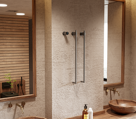 Рондо П2 350х760 электро Полотенцесушитель TERMINUS Оружейная сталь Ступино - фото 6 Рондо П2 350х760 электро Полотенцесушитель TERMINUS Оружейная сталь Ступино - фото 6