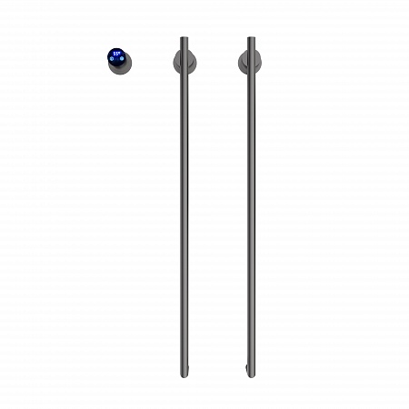 Рондо П2 350х760 электро Полотенцесушитель TERMINUS Оружейная сталь Ступино - фото 2 Рондо П2 350х760 электро Полотенцесушитель TERMINUS Оружейная сталь Ступино - фото 2