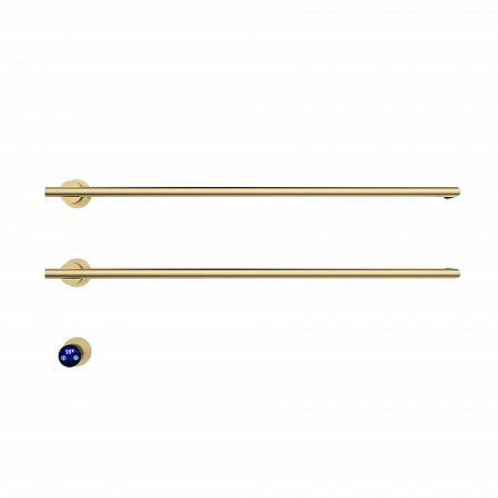 Рондо П2 350х760 электро Полотенцесушитель TERMINUS Брашированное золото Ступино - фото 3 Рондо П2 350х760 электро Полотенцесушитель TERMINUS Брашированное золото Ступино - фото 3